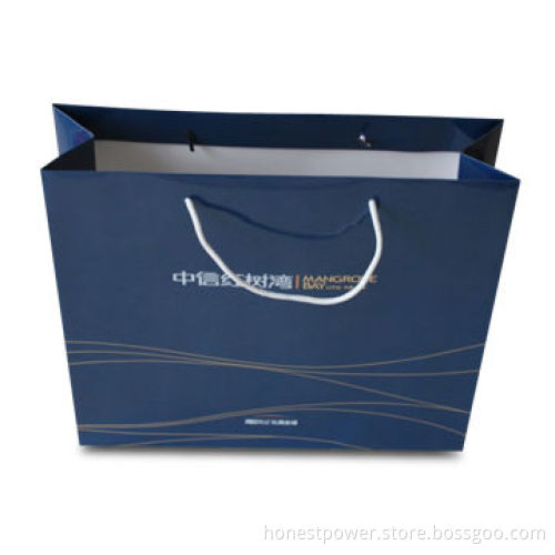 Promotional Shopping Bag with Twisted Paper Rope, Customized Designs and Specifications are Welcome